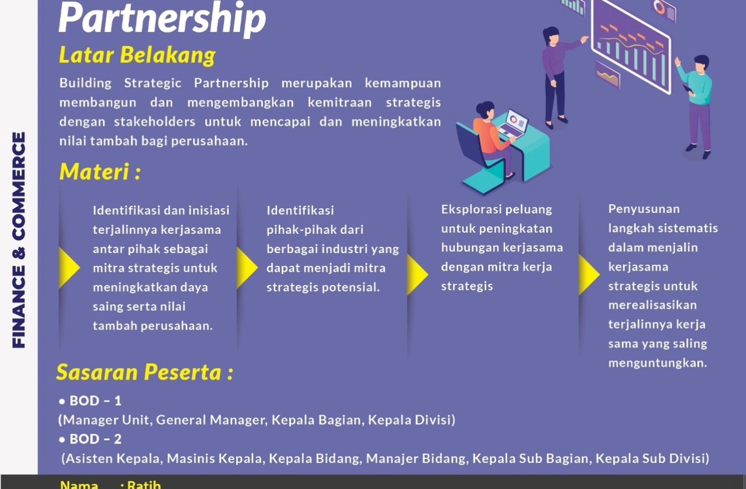 Strategic partnership development